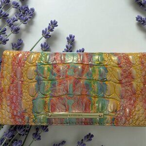 Brahmin Melbourne ADY Wallet - Genuine leather - Saltwater Taffy - NWOT